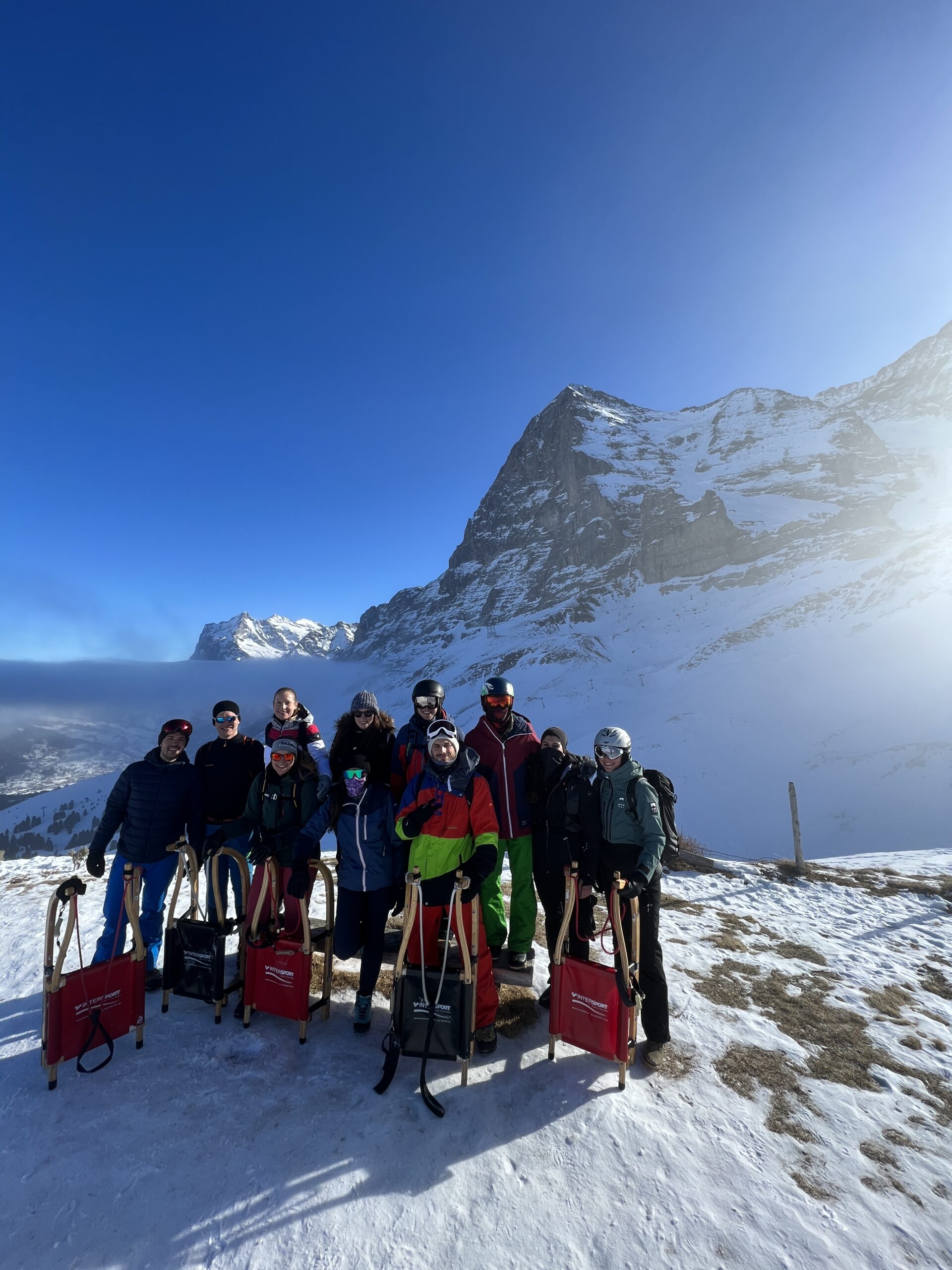 Schlittelevent Mountain4Life in Grindelwald