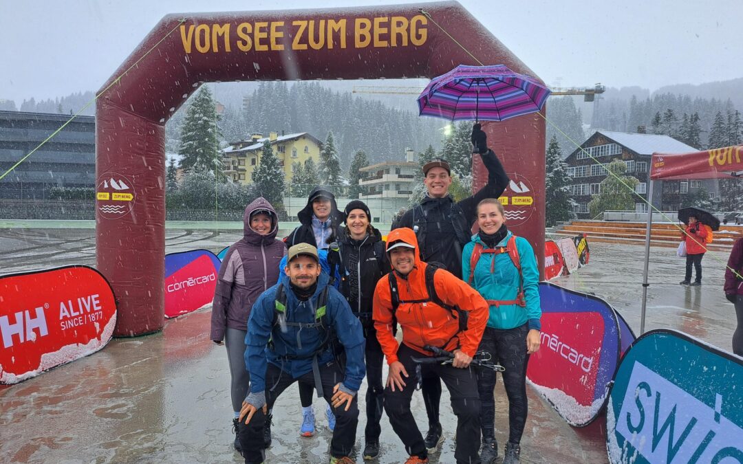 Vom See zum Berg – Schnee im September- Arosa!