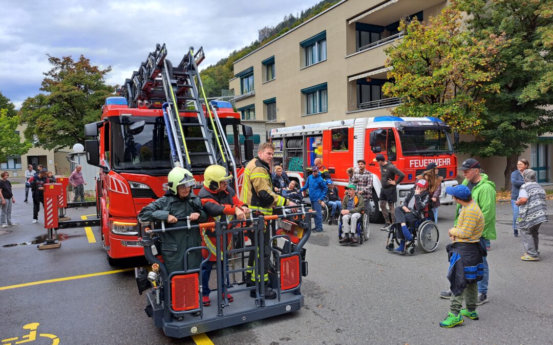 Erlebnistag bei der Stiftung Sunneschyn in Meiringen
